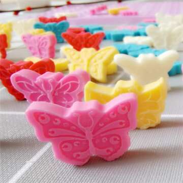 sofliym Butterfly Molds for Creative Chocolate Candy Making