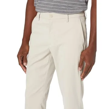 Slim Fit Stretch Golf Pants for Active Men