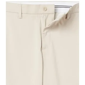 Slim Fit Stretch Golf Pants for Active Men