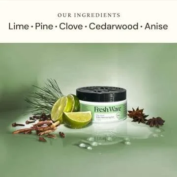 Fresh Wave Odor Removing Gel, 7 oz., Pack of 3 - Odor Absorbers for Home, Safer Odor Relief, Natural...