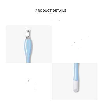 Cuticle Pusher Remover - 5 Pack for Men and Women