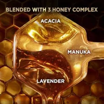 Garnier Whole Blends Honey Treasures Repairing Shampoo and Conditioner Set for Dry, Damaged Hair, 22 Fl Oz (2 Items), 1 Kit (Packaging May Vary)