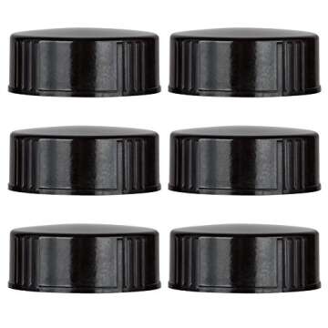 Sally’s Organics Clear Glass Spray Bottles - 6 Pack - 16oz Refillable Bottle for Laundry, Linen Sp...