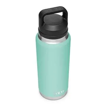 YETI Rambler 36 oz Bottle, Vacuum Insulated, Stainless Steel with Chug Cap, Seafoam