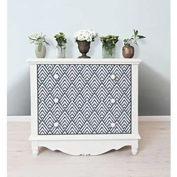 NuWallpaper Arrowhead Deep Peel & Stick Wallpaper in Blue