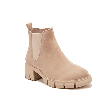 Fttpdeaus Women's High Quality Chelsea Boots - Stylish & Comfortable