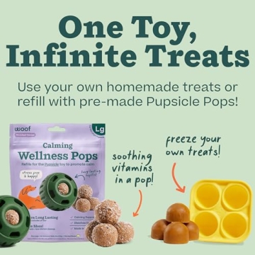 WOOF Pupsicle - Interactive Dog Toy for Small Dogs