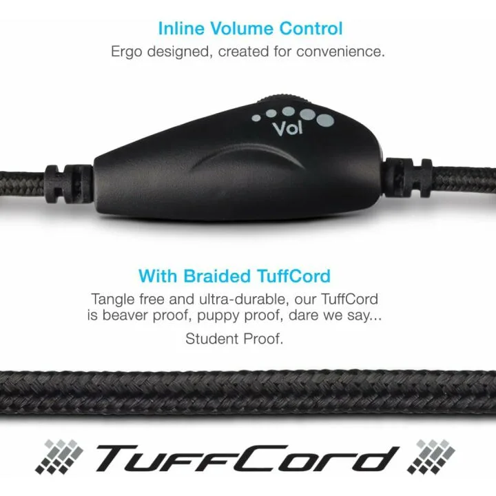 Cyber Acoustics AC-5002 Headset with Noise Cancelling Mic