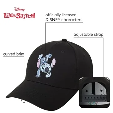 Disney Baseball Hat - Minnie Mouse & Lilo Stitch Style