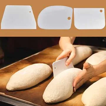 Versatile Jzszera Cake Scraper Tools Set for Easy Decorating