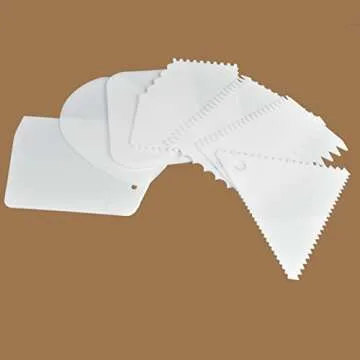 Versatile Jzszera Cake Scraper Tools Set for Easy Decorating