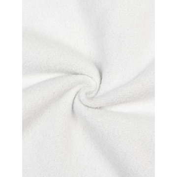 Stylish LASLULU Fuzzy Cropped Sweatshirt for Comfort