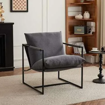 Kosydown Basic Accent Sling Chair Large in Dark Grey