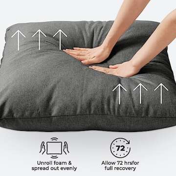 Kosydown Basic Accent Sling Chair Large in Dark Grey