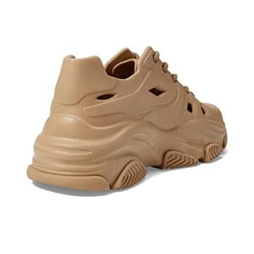 Steve Madden Women's Possessive Chunky Sneakers - Stylish Platform Shoes with Trendy Design,Tan,8