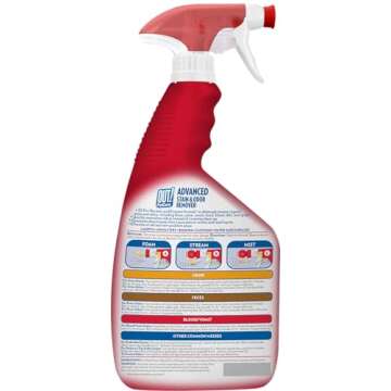 OUT! PetCare Advanced Stain and Odor Remover- Pro-Bacteria and Enzyme Formula for Tough Stains and O...