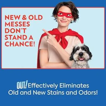 OUT! PetCare Advanced Stain and Odor Remover- Pro-Bacteria and Enzyme Formula for Tough Stains and Odor- 32 oz (Pack of 2)