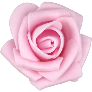 Lightingsky 300pcs Real Touch Artificial Rose Heads
