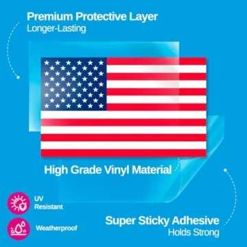 Support Veterans with Trump Bumper Sticker - 3 x 8 Vinyl Decal