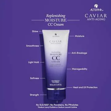 Alterna Caviar Anti-Aging Replenishing Moisture CC Cream, 5.1 Ounce (Pack of 1)