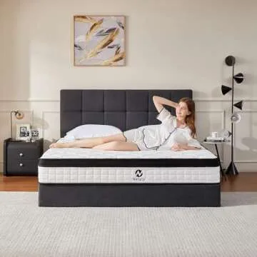 Netply Queen Mattress: Supportive & Comfortable Hybrid Foam