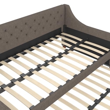 Novogratz Her Majesty Upholstered Daybed and Trundle - Stylish Comfort