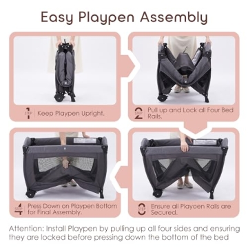 Pamo Babe Deluxe Nursery Center 5-in-1 Playard