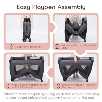 Pamo Babe Deluxe Nursery Center 5-in-1 Playard