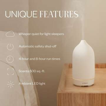 Vitruvi Stone Ultrasonic Ceramic Diffuser 90ml