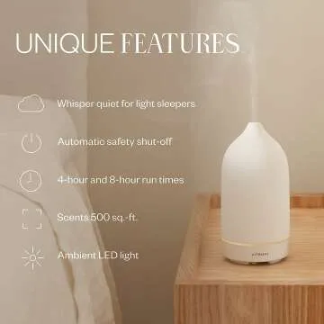 Vitruvi Stone Ultrasonic Ceramic Diffuser 90ml