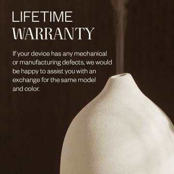 Vitruvi Stone Ultrasonic Ceramic Diffuser 90ml