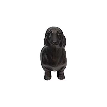 Creative Co-Op Dachshund Dog Paper Towel Holder Entertaining Tools, Bronze