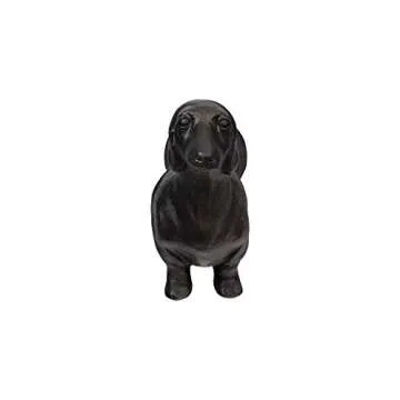 Creative Co-Op Dachshund Dog Paper Towel Holder Entertaining Tools, Bronze