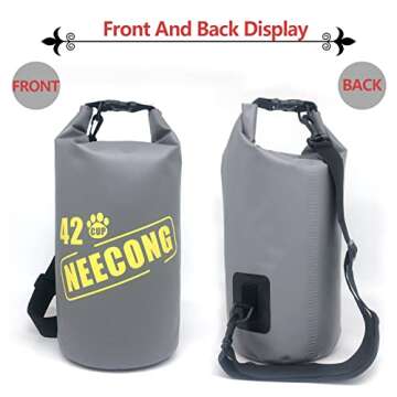 NEECONG Dog Food Travel Bag - 10L Waterproof Storage