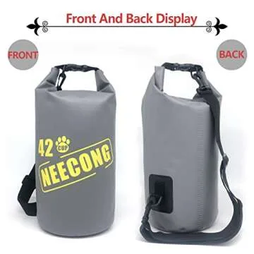 NEECONG Dog Food Travel Bag - 10L Waterproof Storage