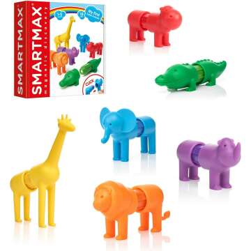 SmartMax Safari Animals STEM Set for Kids 1-5