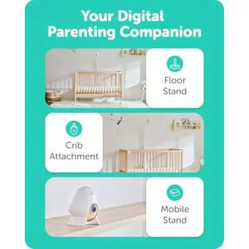 CuboAi Baby Monitor: HD Night Vision & Smart Alerts for Safety