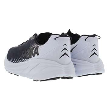 HOKA ONE ONE Rincon 3 Mens Shoes Size 12, Color: Black/White