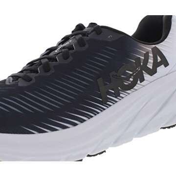 HOKA ONE ONE Rincon 3 Mens Shoes Size 12, Color: Black/White