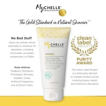 MyCHELLE Derma Sunscreen SPF 50 - Moisturizing Safety