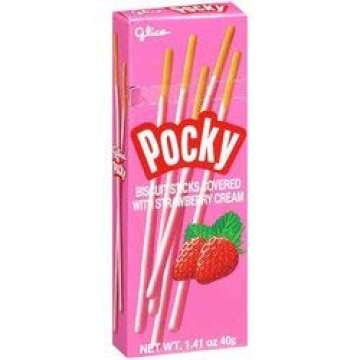 Glico Pocky Strawberry Sticks, 1.41 oz (Pack of 3)3