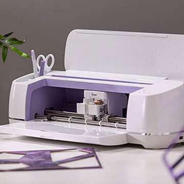 Cricut Maker Beginner Bundle - Iron-On, Vinyl, Tools - Lilac Machine