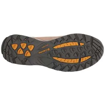 Columbia Women’s Newton Ridge Plus Waterproof Amped Hiking Boot, Waterproof Leather, Oxford Tan/Dusty Green, 8.5