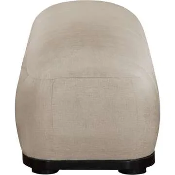 Meridian Furniture Calum Mid-Century Modern Bench - Elegant Design