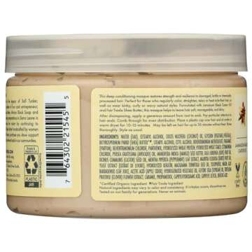 SHEA MOISTURE Strengthen & Restore Treatment Masque, 11.5 OZ - Nourishing Hair Care Solution