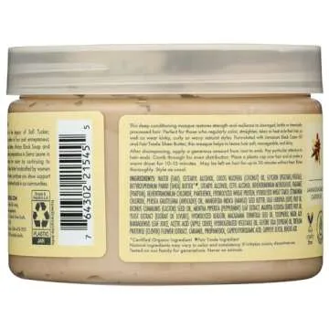 SHEA MOISTURE Strengthen & Restore Treatment Masque, 11.5 OZ - Nourishing Hair Care Solution