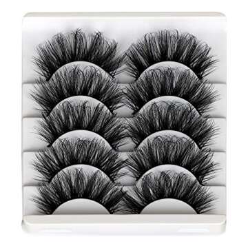 ALICROWN 5D Fluffy Crossed False Eyelashes for Any Occasion