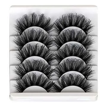 ALICROWN 5D Fluffy Crossed False Eyelashes for Any Occasion