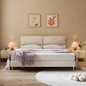 Ziqqeelam Small Farmhouse Table Lamp for Bedroom