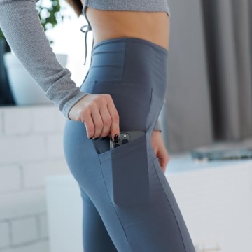 High Waisted Leggings with Pockets for Women